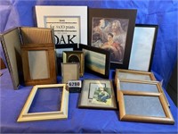 Picture Frame Collection, Wood, Double Metal