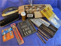 Masonry Drill & Other Bits, Super Glue, Wire &