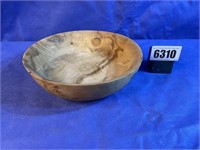 Handcrafted Wood Bowl By Joe Torgerson, Holly