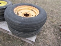 2-7.50-18 Tires on 6 Hole Implement Rims
