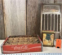 Vintage Coca-Cola (Coke)-a-cola Case, Hungry Jack