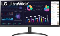 $330  LG - 34 UltraWide FHD 100Hz Monitor - Black