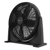 $50  Utilitech 20-in 120V 3-Spd Indoor Black Fan