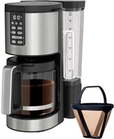 $100  Ninja XL 14-Cup Coffee Maker PRO - Black/Ste