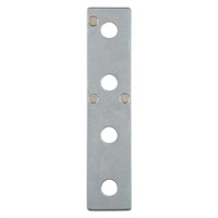 SuperMag 4-Hole Flat Straight Bracket with