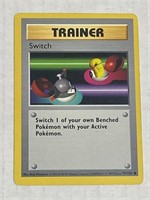 Pokemon - Energy Switch 95/102-Base Set SHADOWLESS
