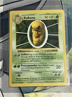 Pokemon kakuna Shadowless 33/102