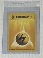 Pokemon Lightning Energy 128/130 Base Set 2