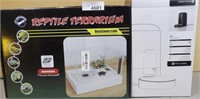 Reptile Terrarium & Petlibro Auto Pet Feeder