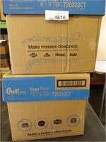 2x Cases Quill Copy Paper 72022ct