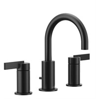 Cia Matte Black Two-handle Bathroom Faucet