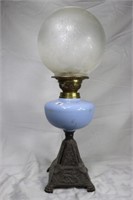 Blue China Bowled table light double