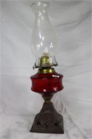 Ruby Bowled Table Light on