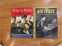Air Force & Whos who in Uniform magazines