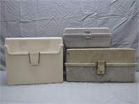 Lot Of 3 Handy Fishing Tackle Boxes