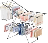 FOLDABLE CLOTHES DRYING RACK