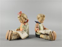 Vintage Hummel "Bookworm" Bookends