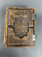 Antique German Bible, 1892