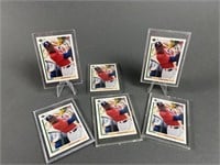 6 Upper Deck Michael Jordan Baseball Cards