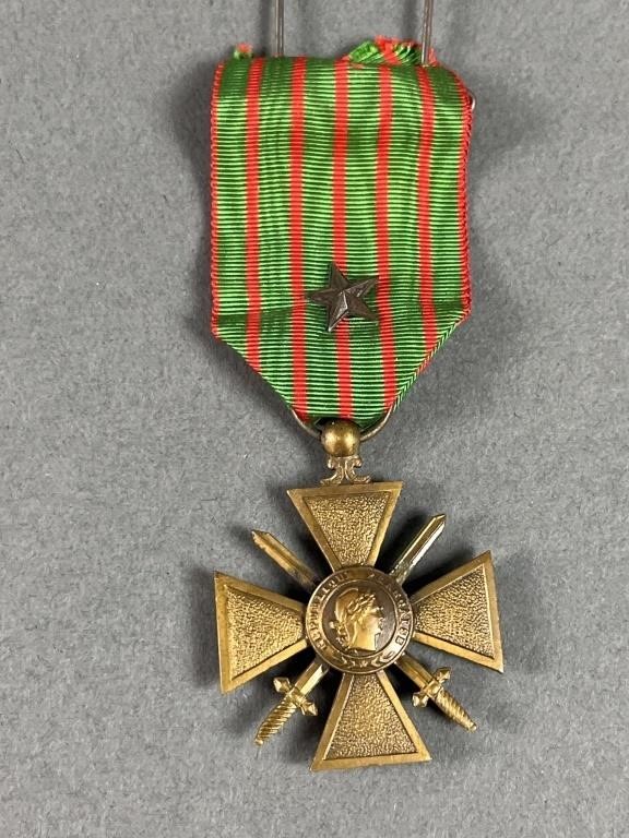 Antique Croix de Guerre Medal