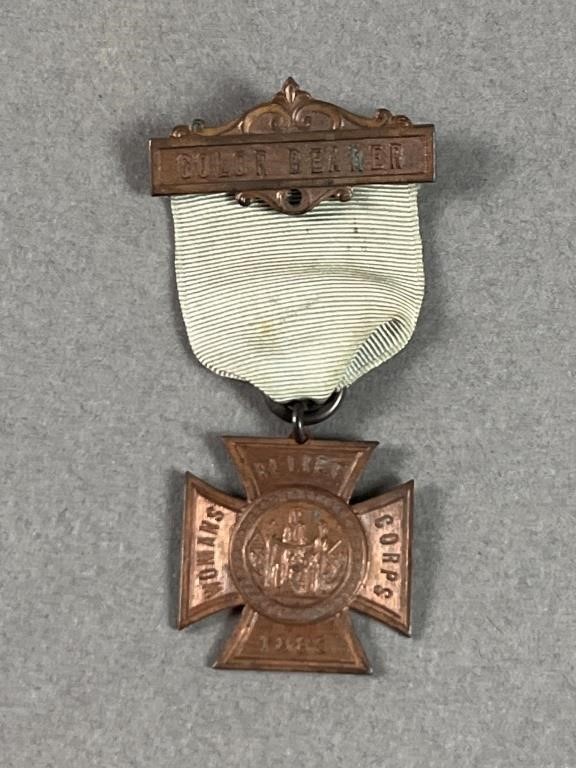 Antique Post Civil War Women's Relief Corp Medal