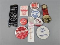 Vintage Detroit & Michigan Event/Advertising Pins