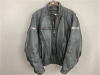 Joe Rocket Leather Motorcycle Jacket
