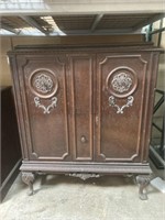 Antique And Unique Music Cabinet