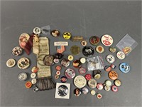 Vintage Pinbacks & Buttons