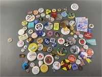 Lot Of Assorted Vintage Pin Backs