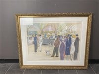 Signed & Numbered Isaac Maimon Serigraph W/COA