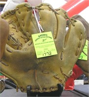 Early leather baseball glove