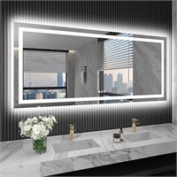 LOAAO 72X32 LED Bathroom Mirror*