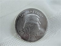 Donald Trump 1oz .999 Silver 45th President Coin