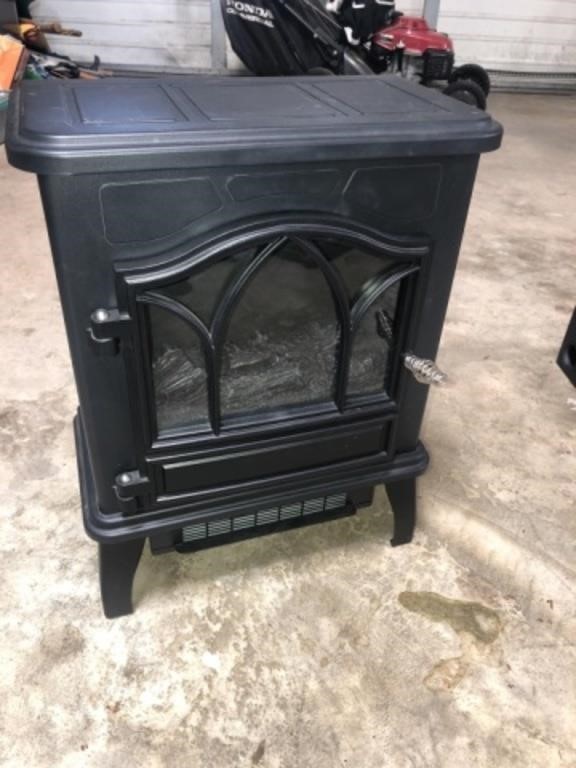 Electric Fireplace Heater (Works Great ~ 1500W)