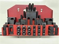 Clamping kit with display tray