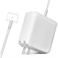 85W Mac Book Pro Charger  2T-Tip Adapter  Fits 13-