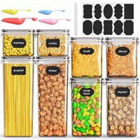 GPED Airtight Food Storage Containers  8 PCS  BPA