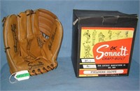 Bobby Allison baseball glove with original box