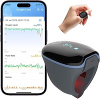 Wellue O2Ring Wearable Pulse Oximeter - Bluetooth