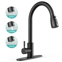 24"  Pull Down Kitchen Sink Faucet  High Arc