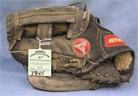 Vintage leather baseball glove by Regent