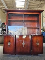 MCM Mahogany China Cabinet