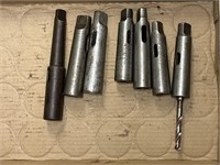 Drill sleeve adapters & accessories for lathe