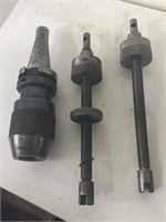 Key/drill chuck & milling spindles
