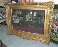Antique framed mirror circa 1930s