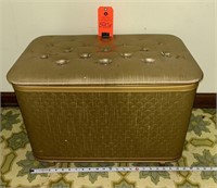 Fabric Trunk with MISC Fabric and Sewing Material