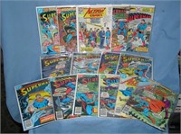Collection of vintage Superman Comic Books