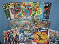 Collection of vintage Superman and related Comic B