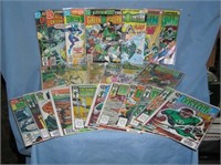 Collection of vintage DC Green Lantern Comic Books